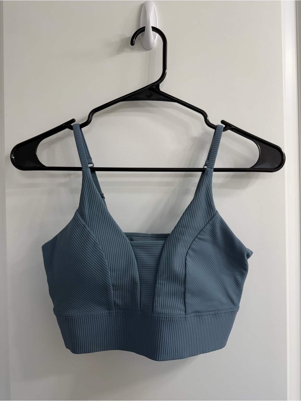 NWOT Old Navy Active Powersoft Ribbed Sports Bra Blue